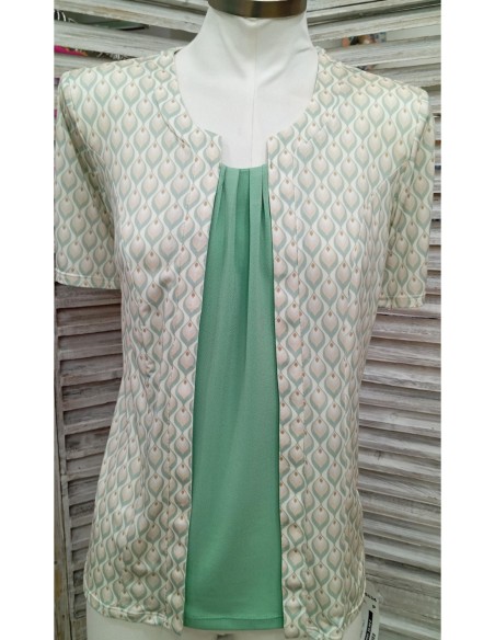 CAMISETA SIMULADA GOTAS