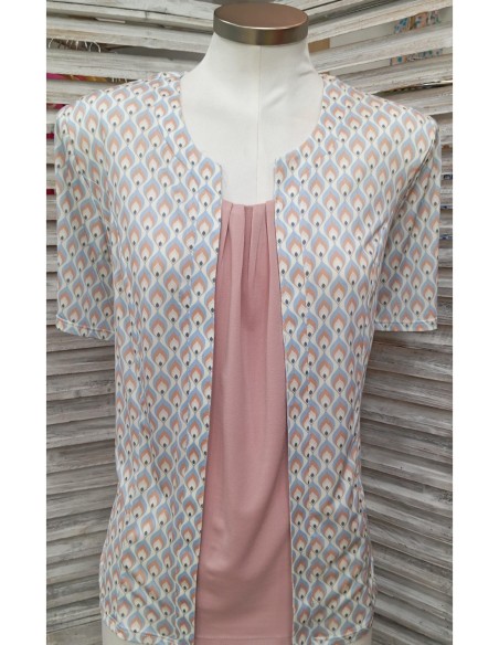 CAMISETA SIMULADA GOTAS