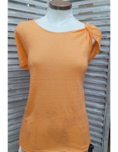 CAMISETA LISA NARANJA UNA...