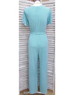 MONO GEOMETRICO CELESTE 2