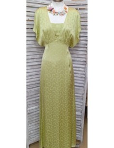 VESTIDO LARGO VERDE