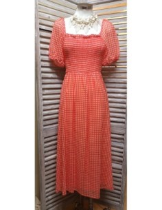 VESTIDO LARGO ENGOMADO