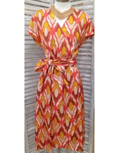 VESTIDO S/M VAN DOS ESTAMPADO